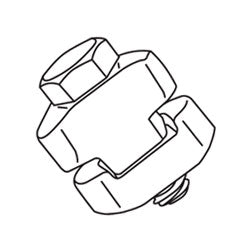 Erico STS Strut-to-Strut Clamp (Box of 100)