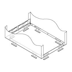 Middle Atlantic ISO-1 Rack Isolation Kit