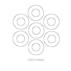 Erico F140000EG Square Channel Washer (Package of 100)