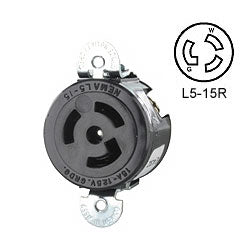 Leviton 4710-SS 15Amp, 125 Volt, Single Flush Receptacle with Short Strap