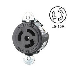 Leviton 4710-SS 15Amp, 125 Volt, Single Flush Receptacle with Short Strap