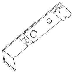 Erico J1A35 Adjustable Far Side Box Support, Hammer On (Package of 100)