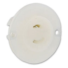 Leviton ML1-PER 15Amp, 125V, Non-Grounding, 2-Pole, MiniLock Locking Flanged Outlet