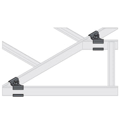 Middle Atlantic CLH-ADJH Adjustable Horizontal Splice Hardware