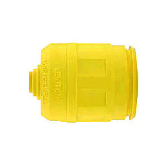 Leviton 6031-Y 3-Wire Locking Thermoplastic Elastomer Plug Boot