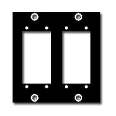 Middle Atlantic 2ELCO UCP Panel with 2 Multipin Elco Punchouts