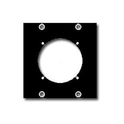 Middle Atlantic SPX-19 UCP Panel with Socapex 19 Pin Punchouts