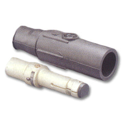 Leviton 22L22 22 Series Ball Nose, Male In-Line Latching Connector and Insulator - Crimped