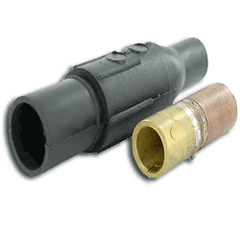 Leviton 22L26 22/23 Series Ball Nose, Female In-Line Latching Connector and Insulator 500-750 MCM - Crimped