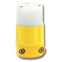 Leviton 53CM-69C 20Amp 125V Straight Blade Connector