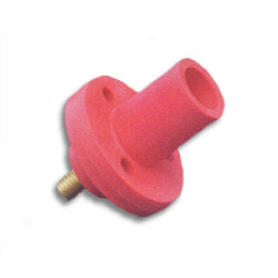 Leviton 15R21 15 Series Taper Nose Panel Receptacle with Threaded Stud - Male