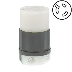 Leviton 2643 30 AMP 480V Locking Connector
