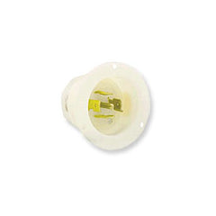 Leviton 2545 20 AMP 347/600V Locking Flanged Inlet with Grounding