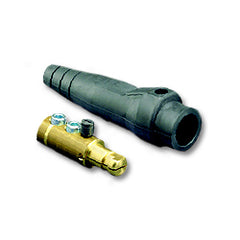 Leviton 18D24 18 Series - Male Ball Nose Double Set Screw Plug Connector and Insulator 400 Amp Max.
