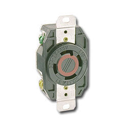 Leviton 2330 20 AMP 277V Single Flush Receptacle