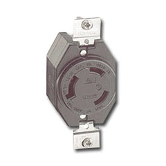 Leviton 2380 20 AMP 480V Non- Grounded Single Flush Receptacle