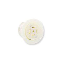 Leviton 2526 20 AMP 277/480V Locking Flanged Outlet with Grounding