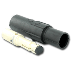 Leviton 23L23 22/23 Series Taper Nose, Male In-Line Latching Connector and Insulator 500-750MCM - Crimped