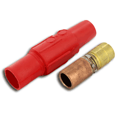 Leviton 23L26 22/23 Series Taper Nose, Female In-Line Latching Connector and Insulator 500-750MCM - Crimped