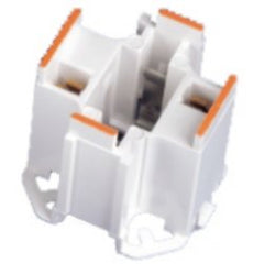 Leviton 26725-203 10mm Compact GE Lighting Double Biax 26W 2-Pin Fluorescent Lampholder 16 Ga. Panel