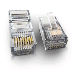 Allen Tel AT4X4 4x4 Modular Plug for Handset Cords (Package of 100)