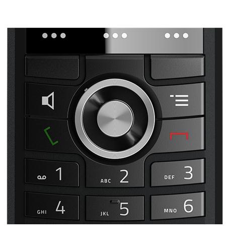 snom M65 DECT Multicell Handset with HD Audio and Long Battery Life