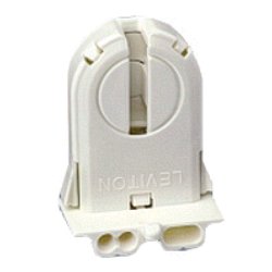 Leviton 23653-WP Fluorescent Lampholders for T-8 and T-12 Medium Bi-Pin Lamps with Internal Shunt Connection