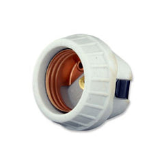 Leviton 8875 Porcelain Snap-In Lampholder - Shallow Back