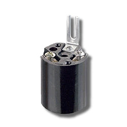 Leviton 3352-1 Medium Base, One-Piece, Keyless, Incandescent, Phenolic Lampholder