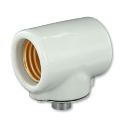 Leviton 4010 Twin Lampholder with Bushed Flange - 1/8 IPS