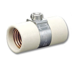 Leviton 4006 Porcelain Lampholder Keyless Side Outlet Twin - Mounting 3/8 - 18 Bushing