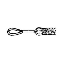 Leviton L8802 Fiber Optic Pulling Grip, Flexible/Swivel Eye, Light Duty, Cable Dia.Range 0.21-0.35" , Standard Length