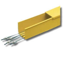 Panduit® S4X4YL6NM Fiber-Duct Routing System (Pkg of 10)
