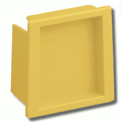 Panduit® FEC2X2YL End Cap Fitting