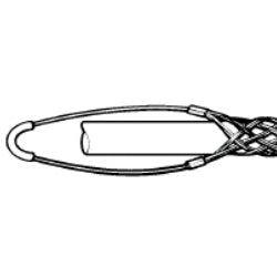 Leviton L9509 Single "U" Eye Standard Duty, Cable DIA. Range 2.50-2.99", Closed Mesh Weave