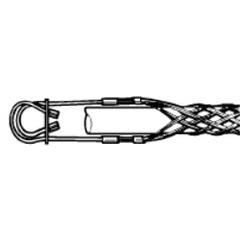 Leviton L9551 Locking Bale Standard Duty, Cable DIA. Range 0.50-0.61", Closed Mesh Single Weave