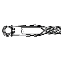 Leviton L9558 Locking Bale Standard Duty, Cable DIA. Range 2.00-2.49", Closed Mesh Single Weave