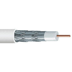 CommScope - Uniprise 2229V 18 AWG Solid Bare Copper RG6 Quad Shield Coaxial Cable