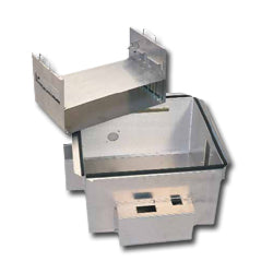 Chatsworth Products A1411-RF-HR Raised Floor Enclosure for Active Components, 7 RMU 14"D