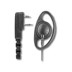 Pryme SPM-1200L Medium Duty Lapel Microphone, Defender for Midland and Vertex Radios
