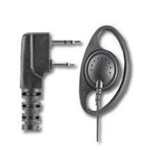 Pryme SPM-1201 Medium Duty Lapel Microphone, Defender for Kenwood and Relm Radios