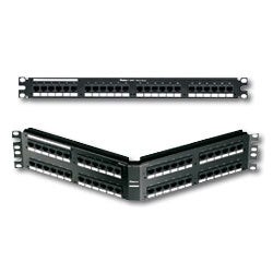 Panduit® DP486X88TG 48 Port Augmented Category 6, 10 Gb/s Patch Panel