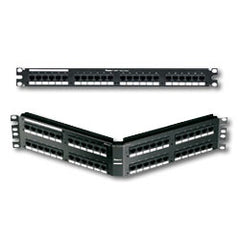 Panduit® DP486X88TG 48 Port Augmented Category 6, 10 Gb/s Patch Panel