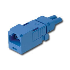Panduit® FJJGS9CBU Mini-Com FJ Duplex Jack Modules - Field Polish Termination, 9/125 Compatible