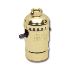 Leviton 6098 Medium Base Complete, Incandescent Lampholder