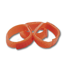 Leviton 41030-OFT Recloseable Orange Hook and Loop Fasteners (Package of 10)
