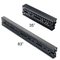 Leviton 49275-VFR Vertical Front and Rear Duct with Spacer