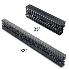Leviton 49275-VFR Vertical Front and Rear Duct with Spacer