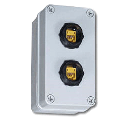 Hubbell HI14XGY Thermoplastic Surface Mount Box