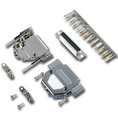 Allen Tel ATD9S Shielded Connector Kit with Metalized Plastic Hoods (9-Pin)